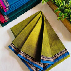 Temple Border Narayanpet Saree